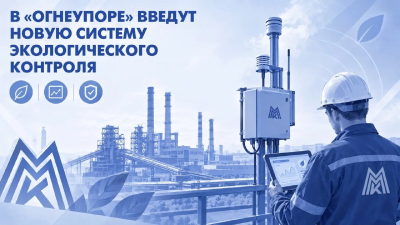 В «Огнеупоре» внедряют автоматический контроль выбросов