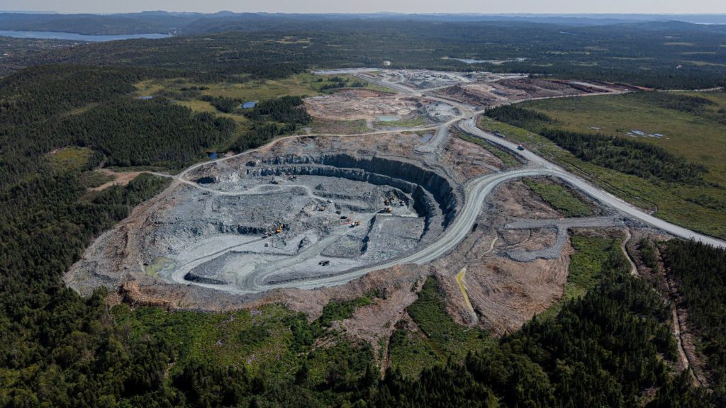 New Found Gold объявила коммерческое производство на руднике Hammerdown в Ньюфаундленде