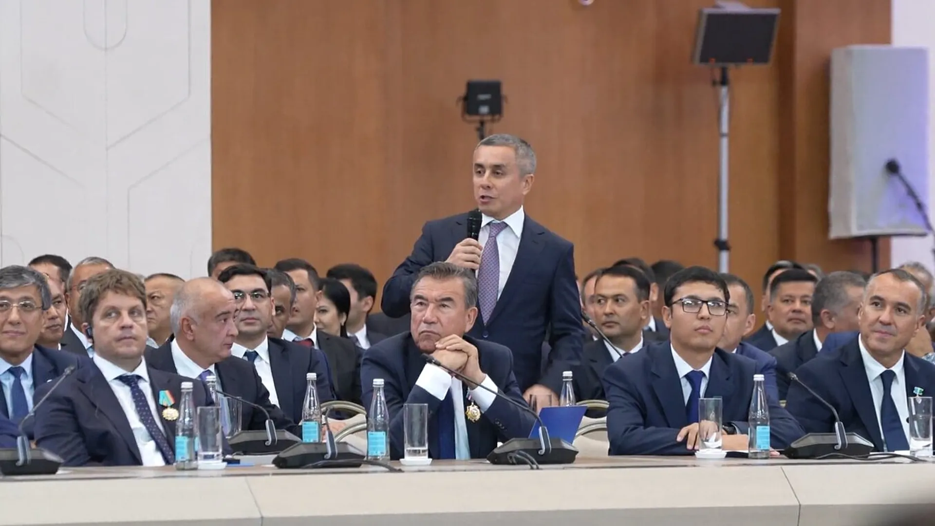 The owner of Perfectum and Beeline Uzbekistan presents his proposal to the President