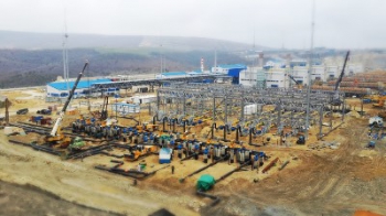 Компрессорная станция «Русская» Руководители ОМК встретились со строителями компрессорной станции «Русская»